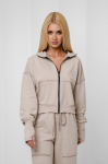 "Ripped" Women nude jacket - L
