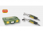 Rinkinys: dvi kampinės &scaron;lifavimo ma&scaron;inos / graveriai LHW/BL ir LWB/BL 230V, 250W + dėžė, Proxxon