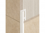 100 White, H=10mm, 270cm, Profilpas Mapei alium. plytelių profilis, Color/88524