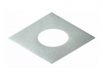 HIdroizoliacinis sandarinimo manžetas / žiedas Mira 4583 vidaus patalpoms, 150 x 150 mm / &oslash; 38 - 50 mm