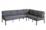 Modernus sodo kampas "Vigo Garden Point" antracito spalvos