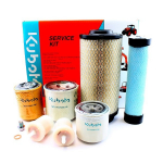 Kubota ZD 326 variklio priežiūros rinkinys W21TK00508