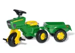 Rolly Toys John Deere &ndash; minamas vaiki&scaron;kas traktoriukas