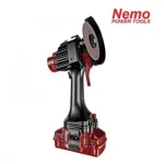 NEMO V2 vandeniui atsparus 22V 6 Ah akumuliatorinis kampinis &scaron;lifuoklis