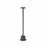 8W LED pastatomas įkraunamas lauko &scaron;viestuvas TOFFEE, juodas, 3000K, IP65, 347790