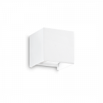 12W LED sieninis fasado &scaron;viestuvas ATOM, baltas, 3000K, IP54, 313436