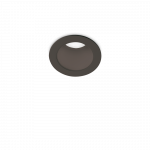 3W LED įleidžiamas &scaron;viestuvas QUARK, juodas, 3000K, 305851