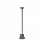 8W LED pastatomas įkraunamas lauko &scaron;viestuvas TOFFEE, antracito sp., 3000K, IP65, 347776
