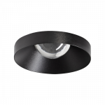 12W įleidžiamas LED &scaron;viestuvas PUCK L, juodas 3000K