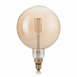 4W LED lemputė E27, 2200K, gintaro spalvos, 130187