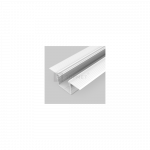 3m LED juostos profilis LINEA-IN20 TRIMLESS EF, baltai dažytas