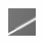 LED juostos profilio dangtelis B, skaidrus, 2m