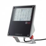 44W LED prožektorius POWERLUG MINI, pilku korpusu, 4000K, IP65