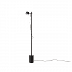 8W LED pastatomas &scaron;viestuvas NERA, juodas, 3000K, dimeriuojamas