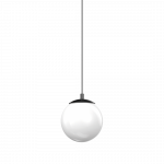 10W LED pakabinamas &scaron;viestuvas EGO, juodas, 3000K, dimeriuojamas, 327525