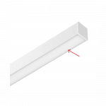 Linijinio &scaron;viestuvo X-LINE dangtelis, 1122mm