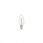 6W filamentinė LED lemputė E14, 2700K, stiklinė