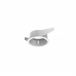 13W LED &scaron;viestuvo ZEUS apvalus rėmelis, baltas, 324869