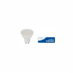 4,5W LED lemputė, GU10, 100&deg;, 4000K, SAMSUNG LED chip
