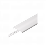 LED juostos profilio dangtelis C9 IRM CLICK, baltas, 3m