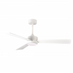 22W LED lubinis &scaron;viestuvas SHAMAL, baltos/medžio sp., 3000/4000/6500K, dimeriuojamas, su 35W ventiliatoriumi, V2522030B