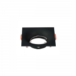 Lemputės laikiklis GU10, juodas