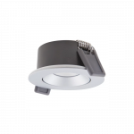 4W LED įleidžiamas &scaron;viestuvas SP AIR ADJ, sidabro sp., 3000K, dimeriuojamas, reguliuojamas