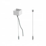 Linijinio &scaron;viestuvo pakabinimo elementai TYPE A+E 3x, laido ilgis 3m