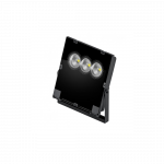 180W LED prožektorius PROLAMP, juodas, 4000K, IP66