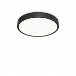44W LED plafonas RAY, juodas, 3000/4000K, IP44, 327686