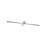 10W LED sieninis &scaron;viestuvas ROCCO, chromo sp., 3000K, IP44, 4236100