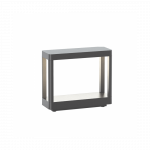 8W LED pastatomas lauko &scaron;viestuvas, grafito sp., 3000K, IP65, E334