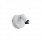 3W LED sieninis &scaron;viestuvas ELF, baltas, 3000K, dimeriuojamas, 347479