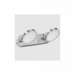 14W LED vonios &scaron;viestuvas SUNATHOME, sidabro sp., 2200-5000K, dimeriuojamas