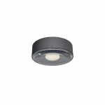 6W LED pavir&scaron;inis &scaron;viestuvas LOG, tamsiai pilkas, 3000K, IP65, 90412