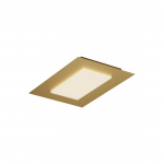 36W LED pavir&scaron;inis &scaron;viestuvas TATAMI, matinės aukso sp., 3000/4000/6500K