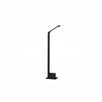 5W LED pastatomas lauko &scaron;viestuvas, juodas, 4000K