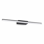 16W LED veidrodžio &scaron;viestuvas RIFLESSO, juodas, 3000K, IP54, 302232