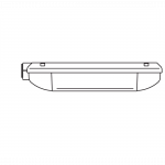 30W LED maitinimo &scaron;altinis, 500mA, DALI, IP68