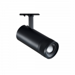 25W LED akcentinis &scaron;viestuvas į 3 fazių bėgelius EOS, juodas, 3000K, 342740