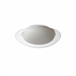 18W LED lubinis &scaron;viestuvas SQUISH, skaidrus, 3000K, 332413