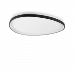 42W LED lubinis &scaron;viestuvas GEMINI, juodas, 2700K, 341507