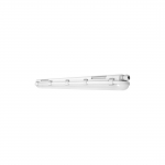 32W LED linijinis &scaron;viestuvas DAMP PROOF EMERGENCY GEN 2, pilkas, 120cm, 6500K, IP65, su avariniu moduliu