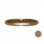 48W LED pakabinamas akustinis &scaron;viestuvas SOL L, avižų sp., 4000K, &scaron;viečia į vir&scaron;ų ir į apačią