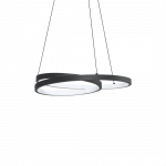 38W LED pakabinamas &scaron;viestuvas OZ, juodas, 3000K, 364957