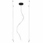 LED &scaron;viestuvo ISIA pakabinimo rinkinys, juodas, 6m, 81CON34536N