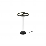 25W LED stalo &scaron;viestuvas, juodos/baltos sp., 4000K