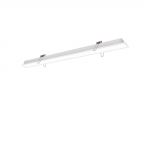 22W LED linijinis įleidžiamas &scaron;viestuvas SASA, baltas, 3000K, 860mm, 3917-03086-3-W-P-N