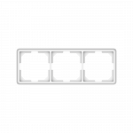 Rėmelis VILMA STANDARD ST 150, 3 vietų, baltas