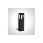 22W pastatomas lauko &scaron;viestuvas, antracito sp., 3000K, 67506/AN/W